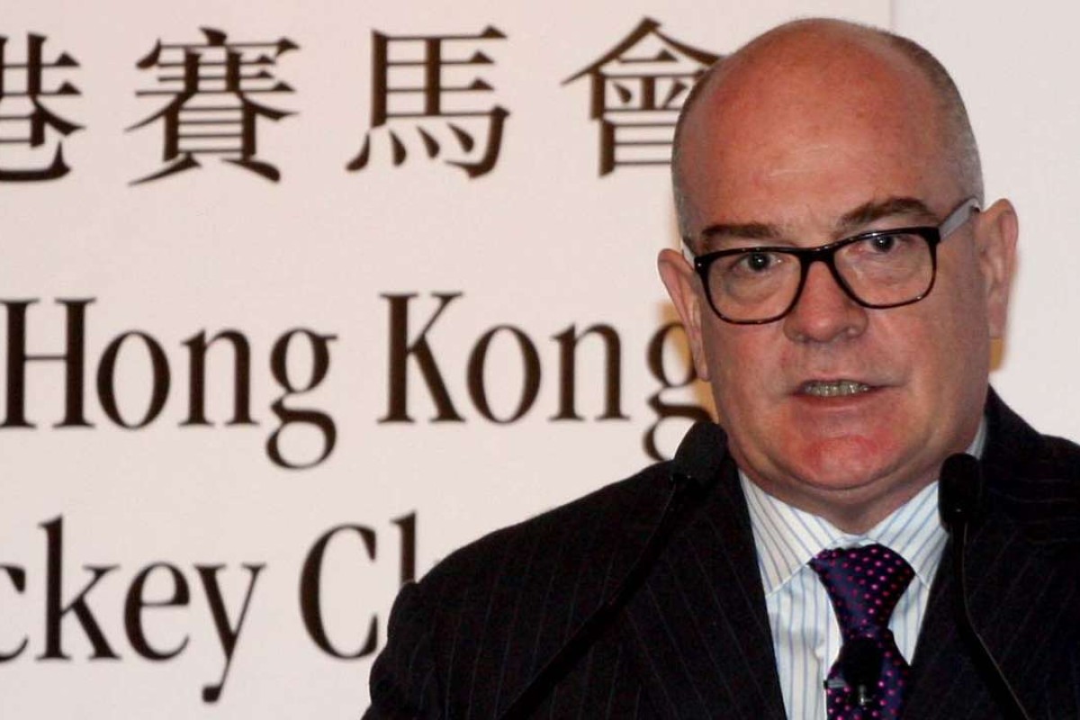Dr Brian Stewart, pictured at the Asian Racing Conference in 2014, will rejoin the Hong Kong Jockey Club after five years at Racing Victoria. Photo: HKJC