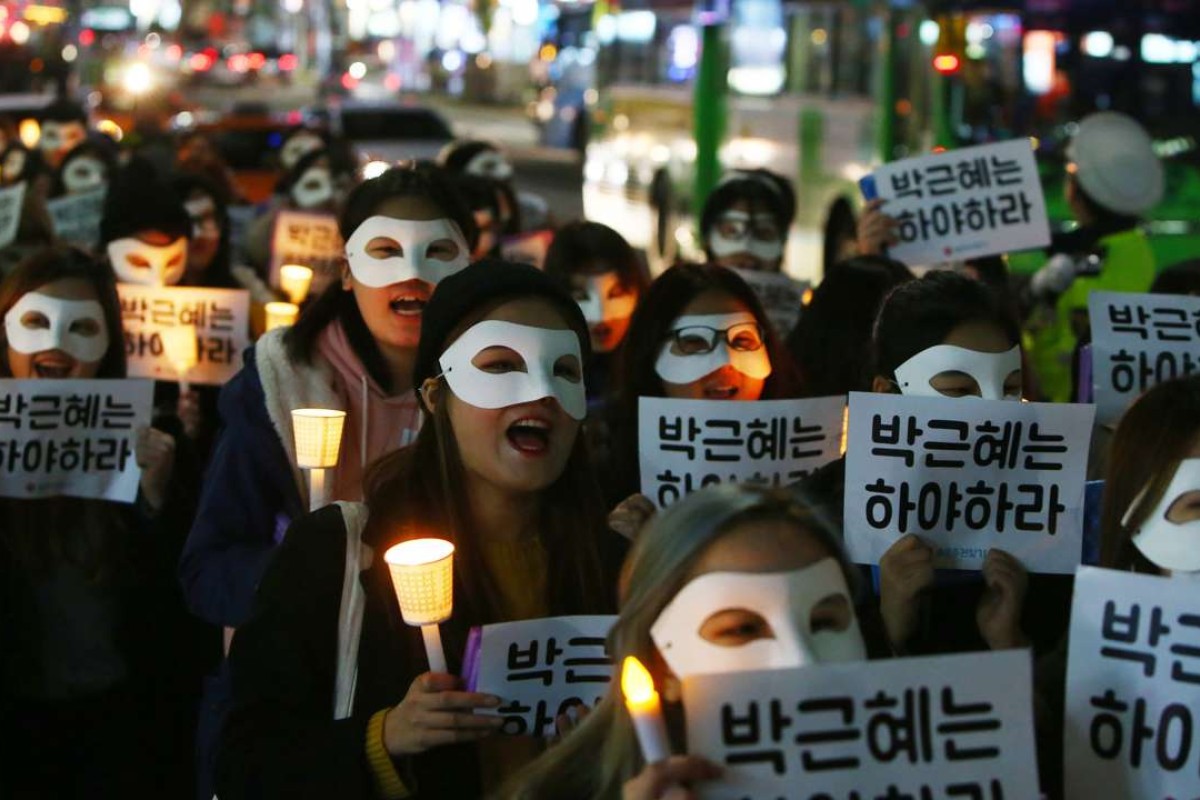 South Korea’s umbrella movement? How protests against Park Geunhye