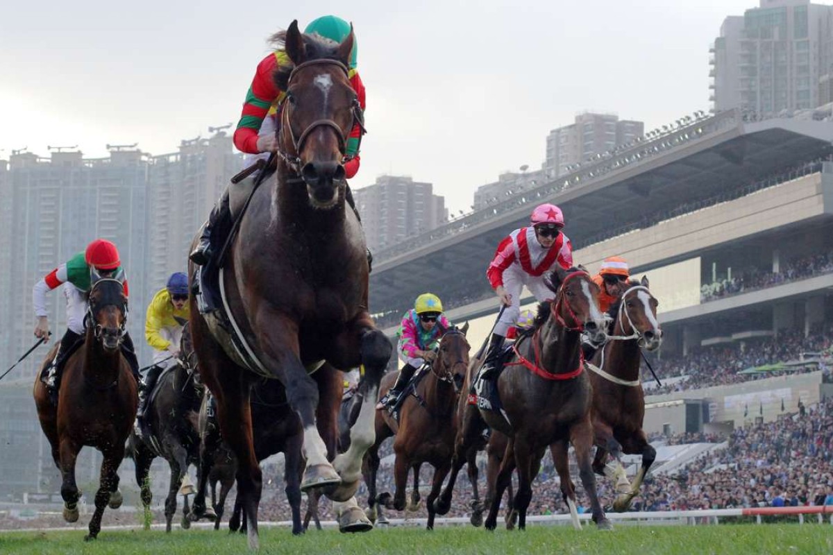 Maurice dominates his rivals in the Longines Hong Kong Cup. Photos: Kenneth Chan