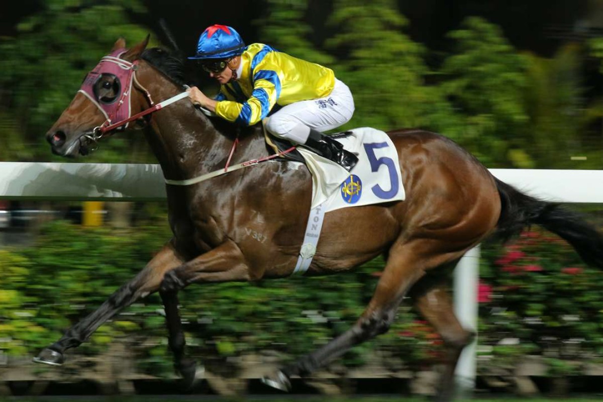 Isaac wins well for Zac Purton at Happy Valley last start. Photos: Kenneth Chan.