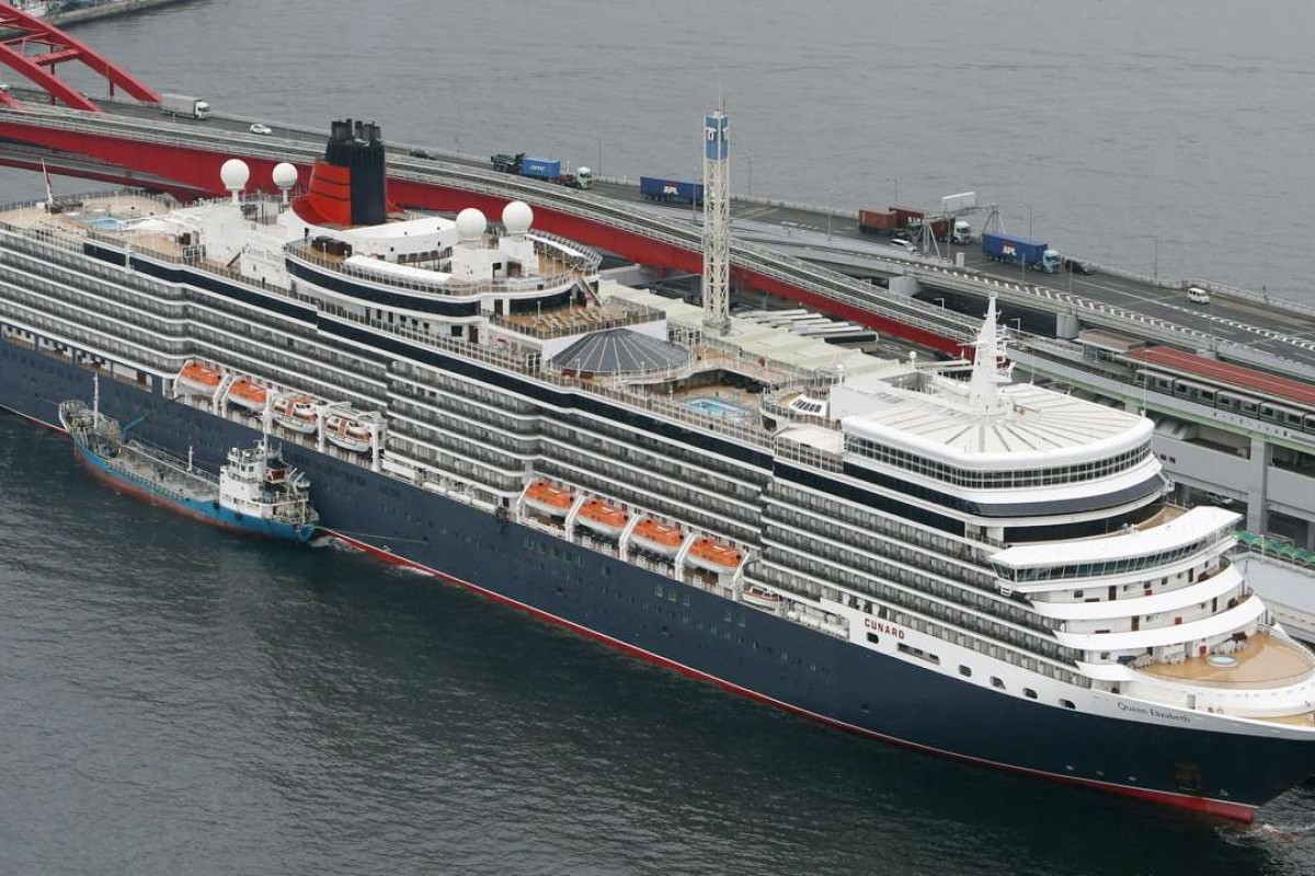 queen elizabeth cruise ship japan