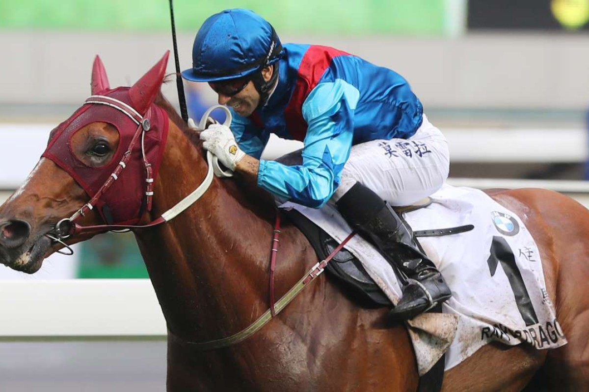 Joao Moreira is all smiles as Rapper Dragon wins the Hong Kong Derby. Photo: Kenneth Chan
