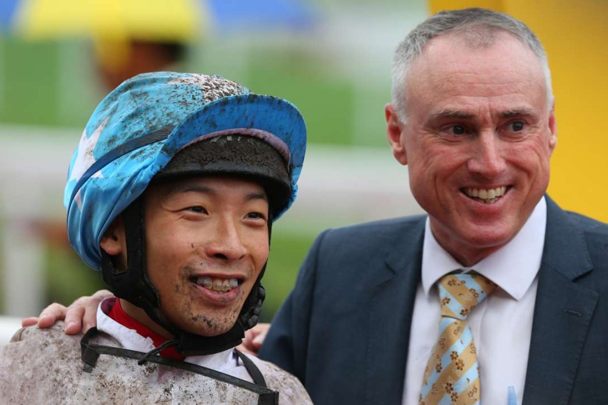 Ben So and Paul O’Sullivan after Goldie Flanker’s victory. Photos: Kenneth Chan