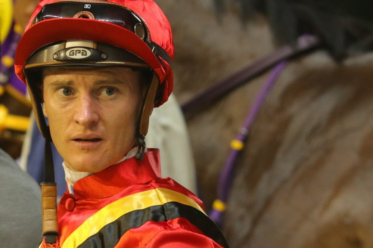 Zac Purton after winning on Fortune Bo Bo at Happy Valley last month. Photos: Kenneth Chan.