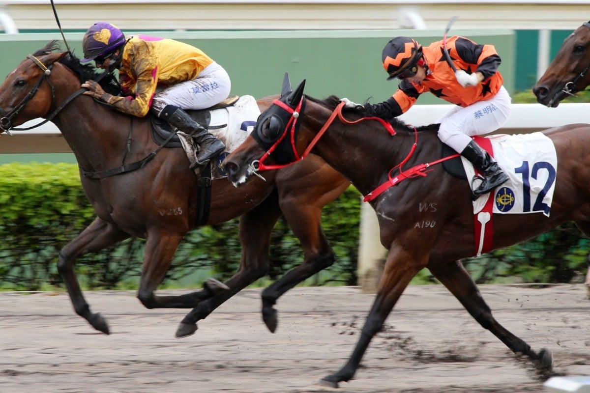 Joao Moreira guides Star Superior (left) to victory at Sha Tin on Sunday. Photos: Kenneth Chan