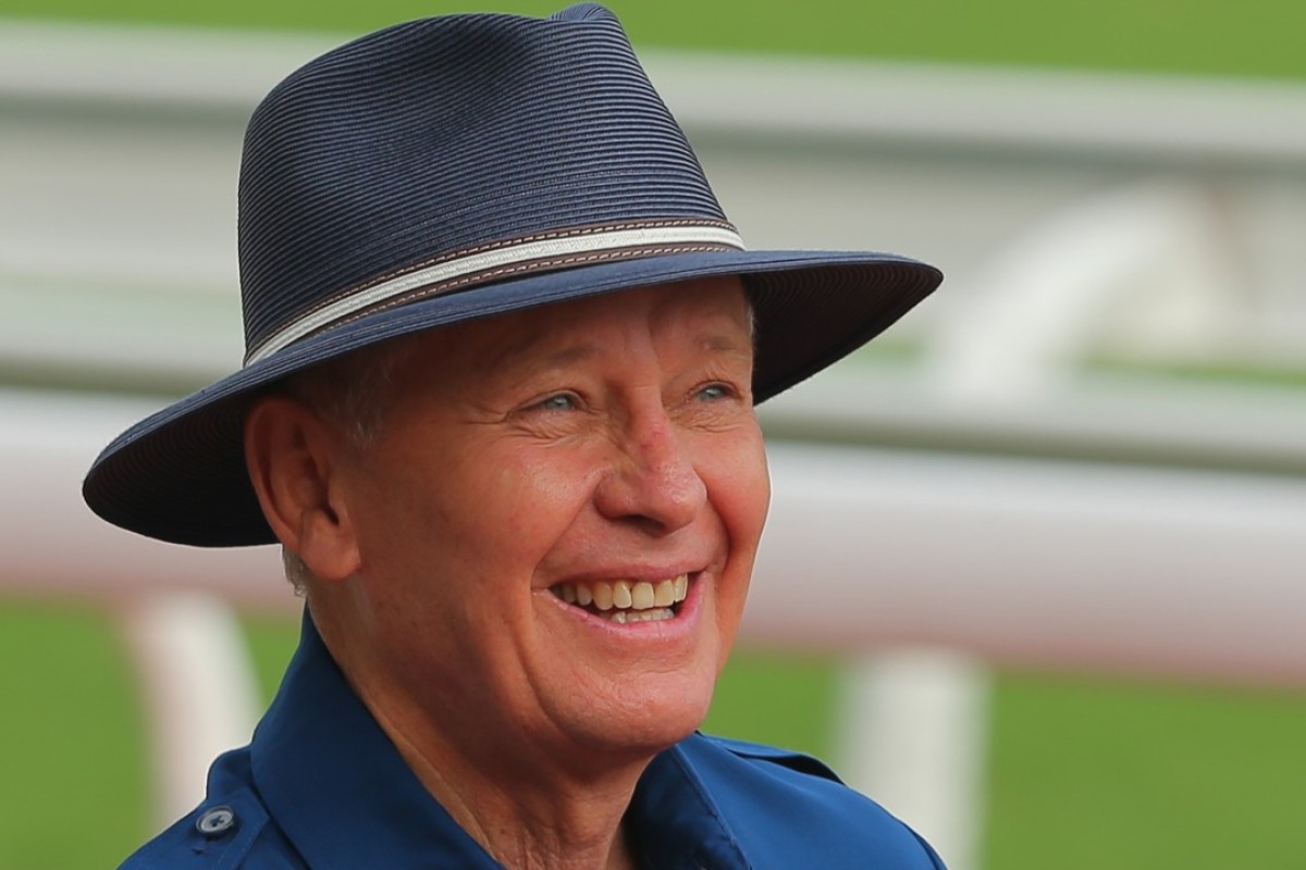 John Moore after a winner earlier this season. Photos: Kenneth Chan.