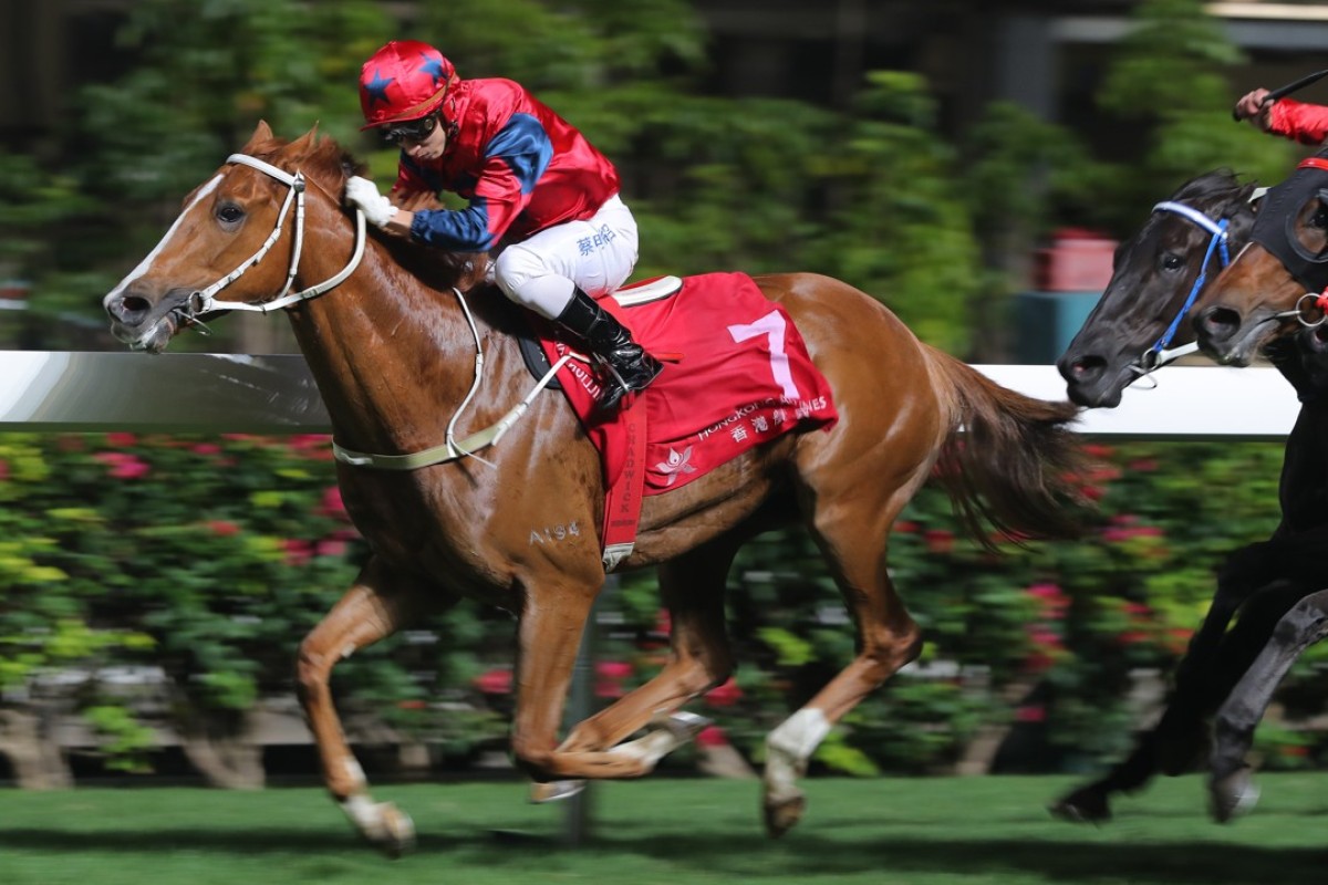 The Golden Age wins at Happy Valley on December 6. Photos: Kenneth Chan.