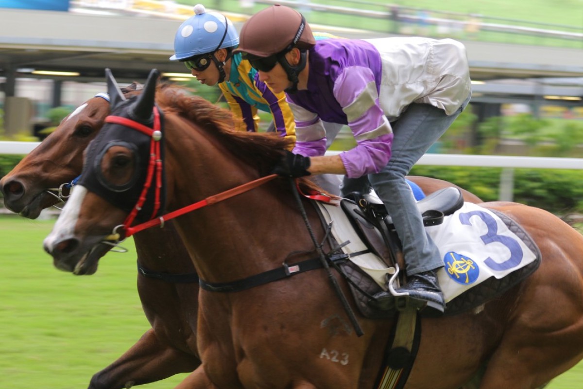 Applause trials at Happy Valley in October. Photos: Kenneth Chan