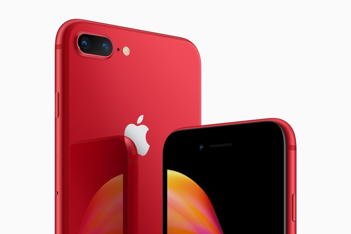 Apple launches iPhone 8, iPhone 8 Plus in red to fight AIDS Apple launches iPhone 8, iPhone 8 Plus in red to fight AIDS