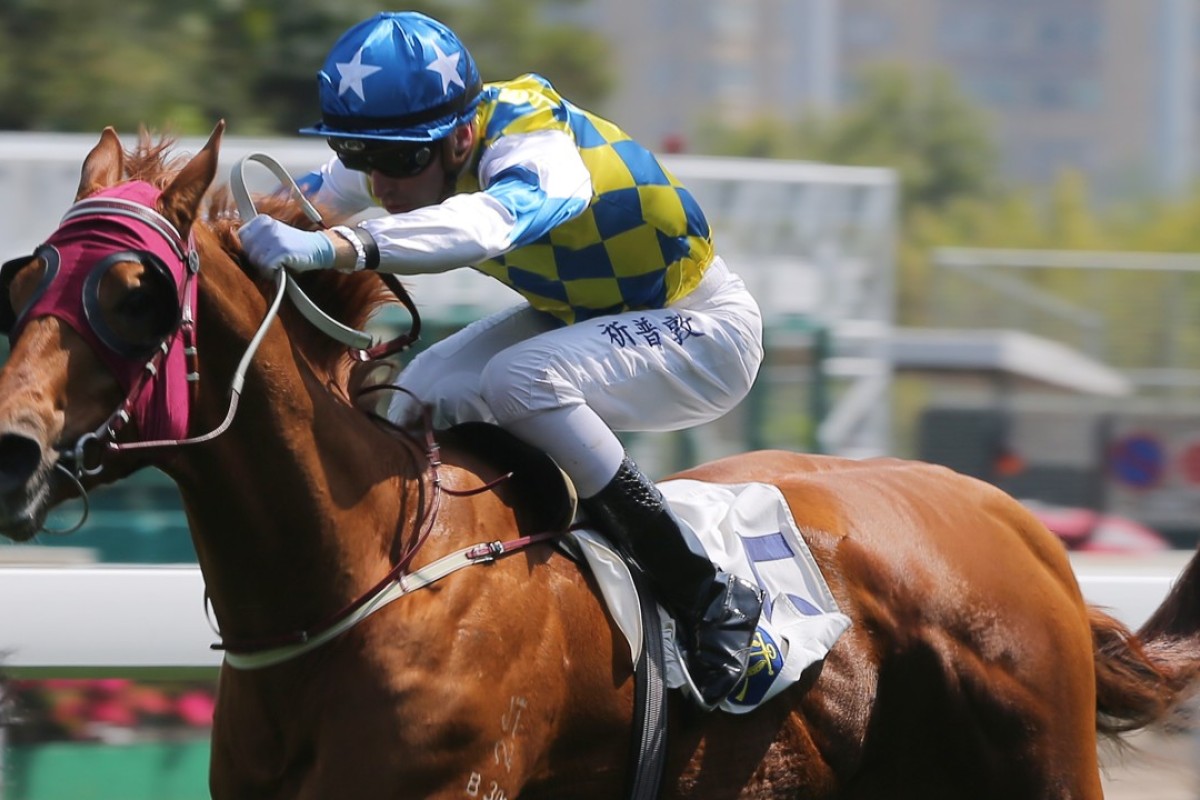 Sam Clipperton drives Solar Patch to victory at Sha Tin in April. Photos: Kenneth Chan