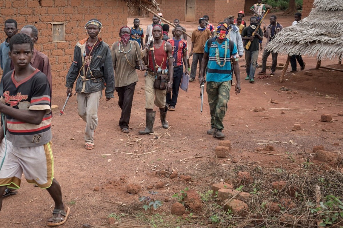 Anti-Balaka fighters in Central African Republic. Photo: AFP