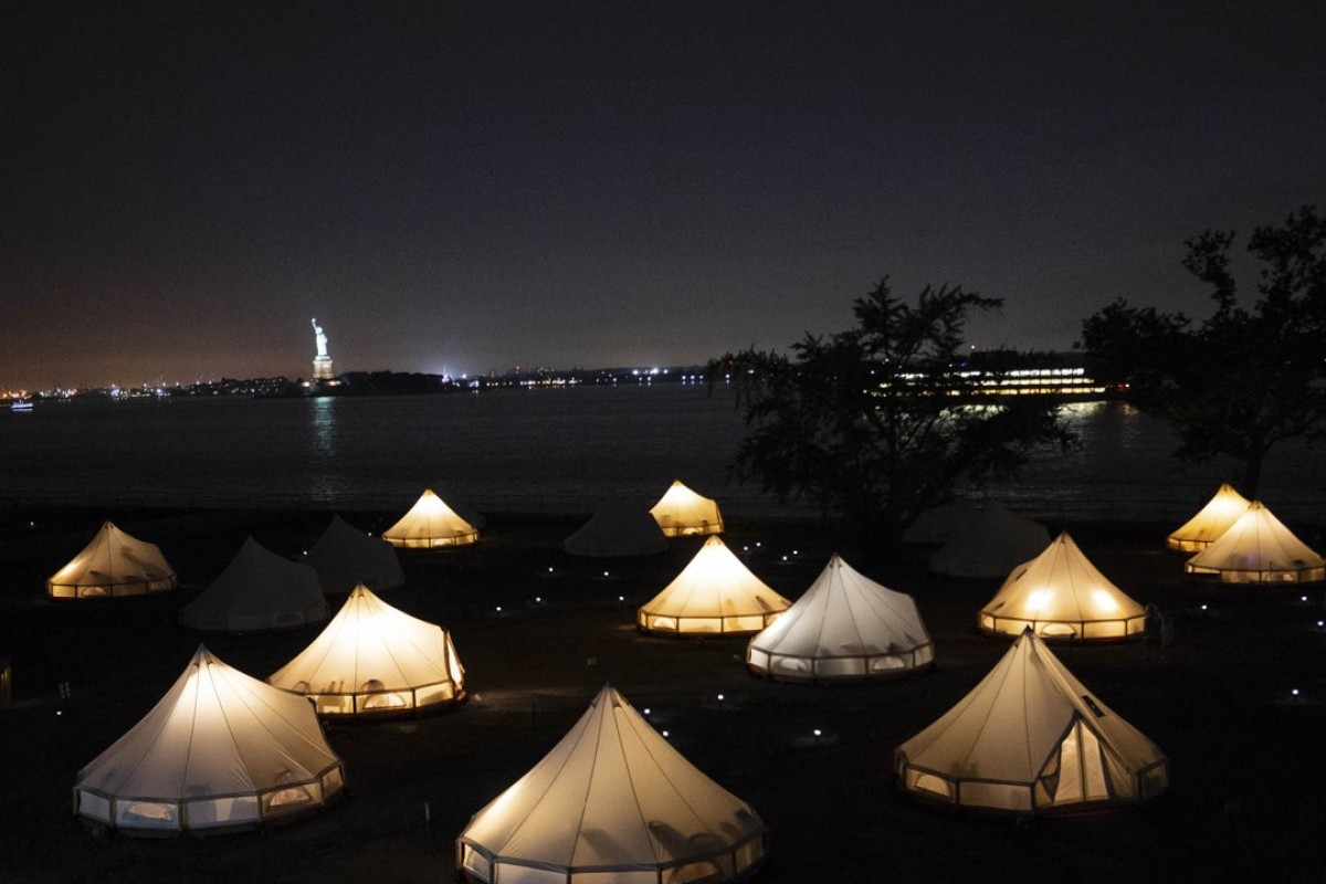 Glamping In New York Harbor Offers Summer Respite From