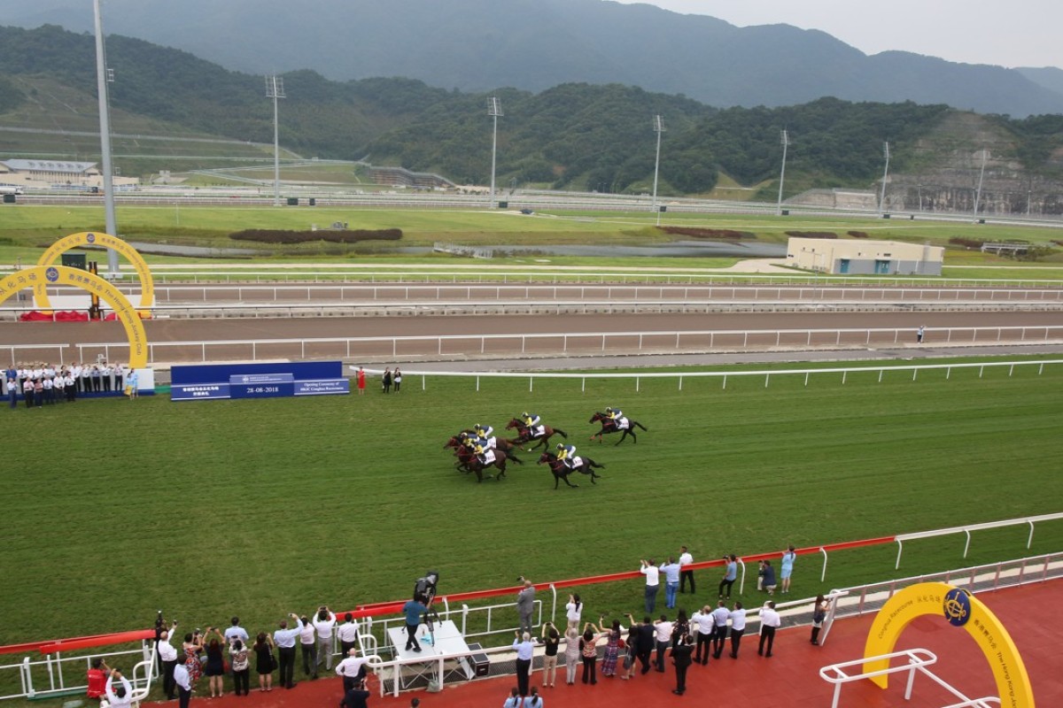The opening ceremony of Conghua Racecourse. Photos: Kenneth Chan
