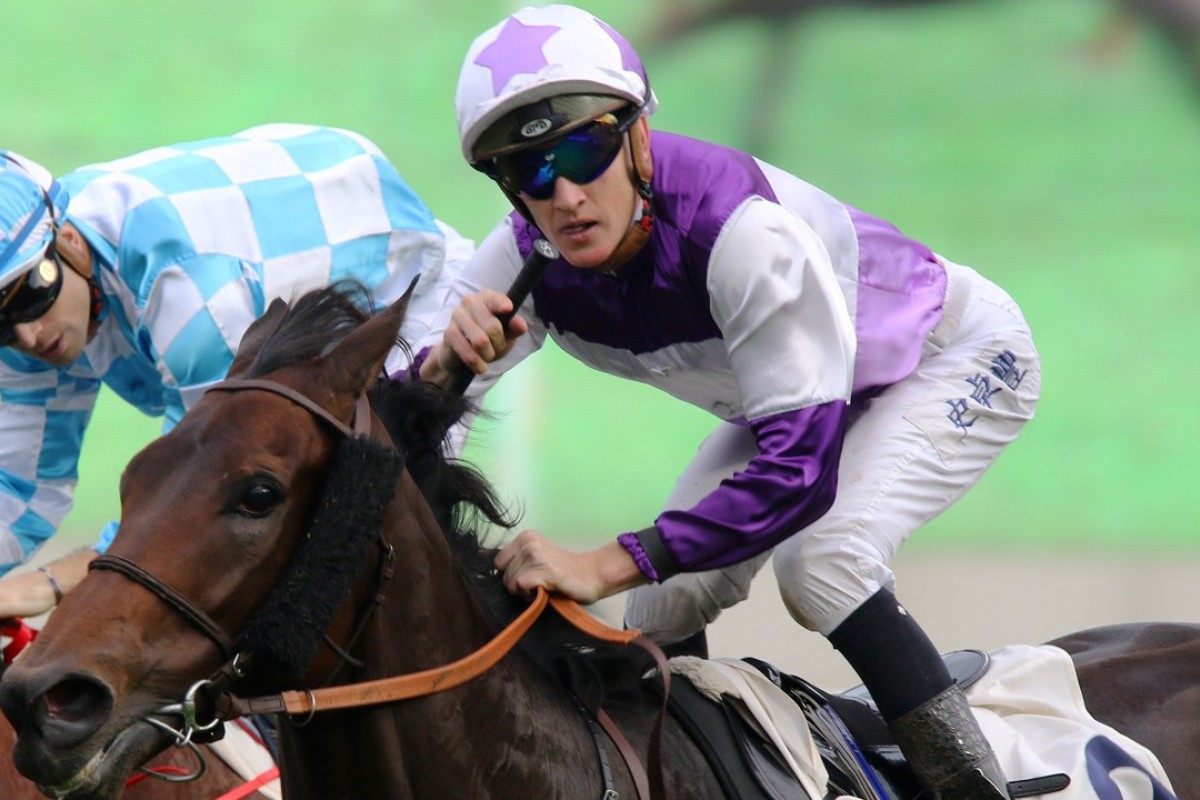 Chad Schofield salutes on Rattan. Photos: Kenneth Chan