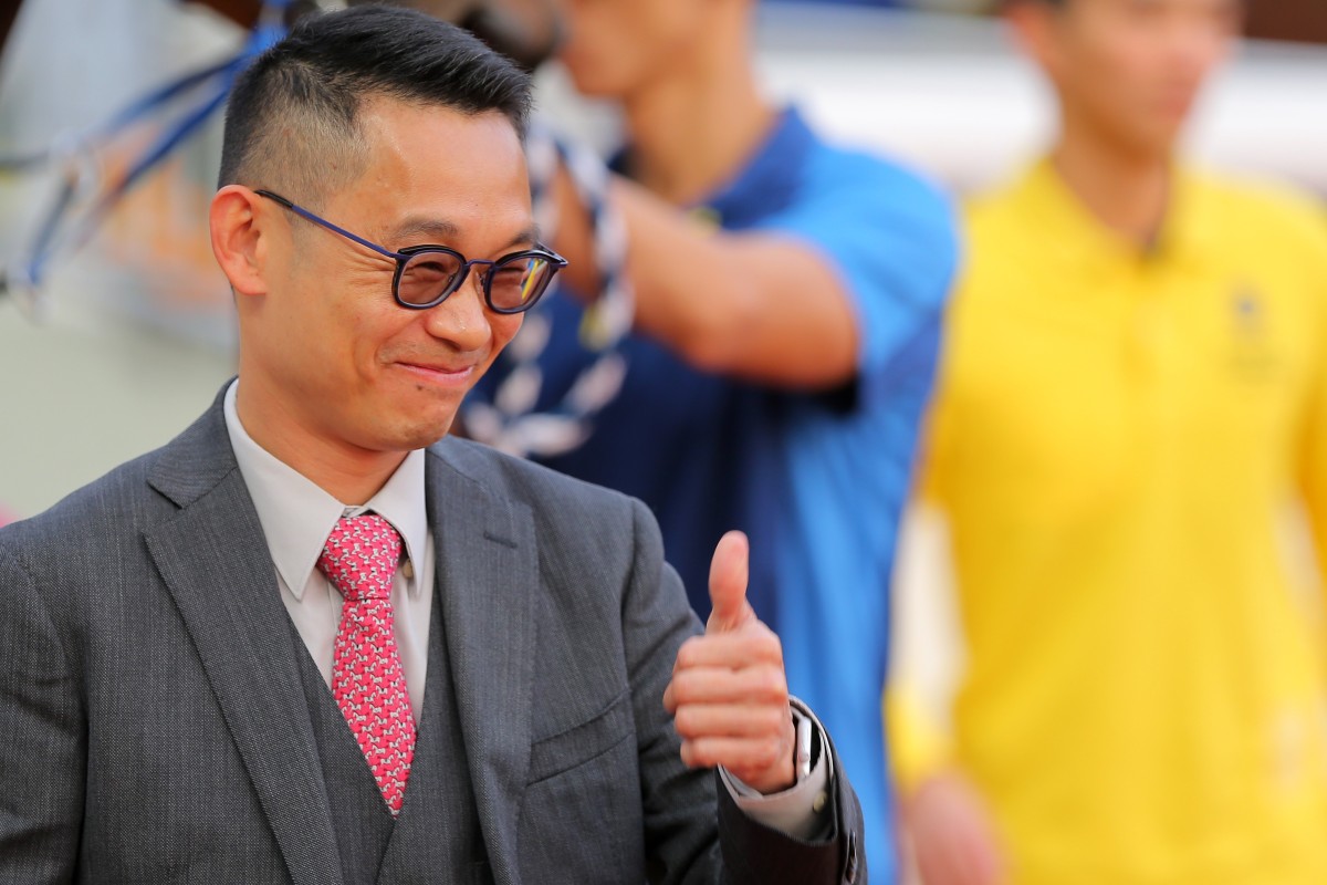 Jimmy Ting is enjoying a fruitful first season as a trainer. Photos: Kenneth Chan