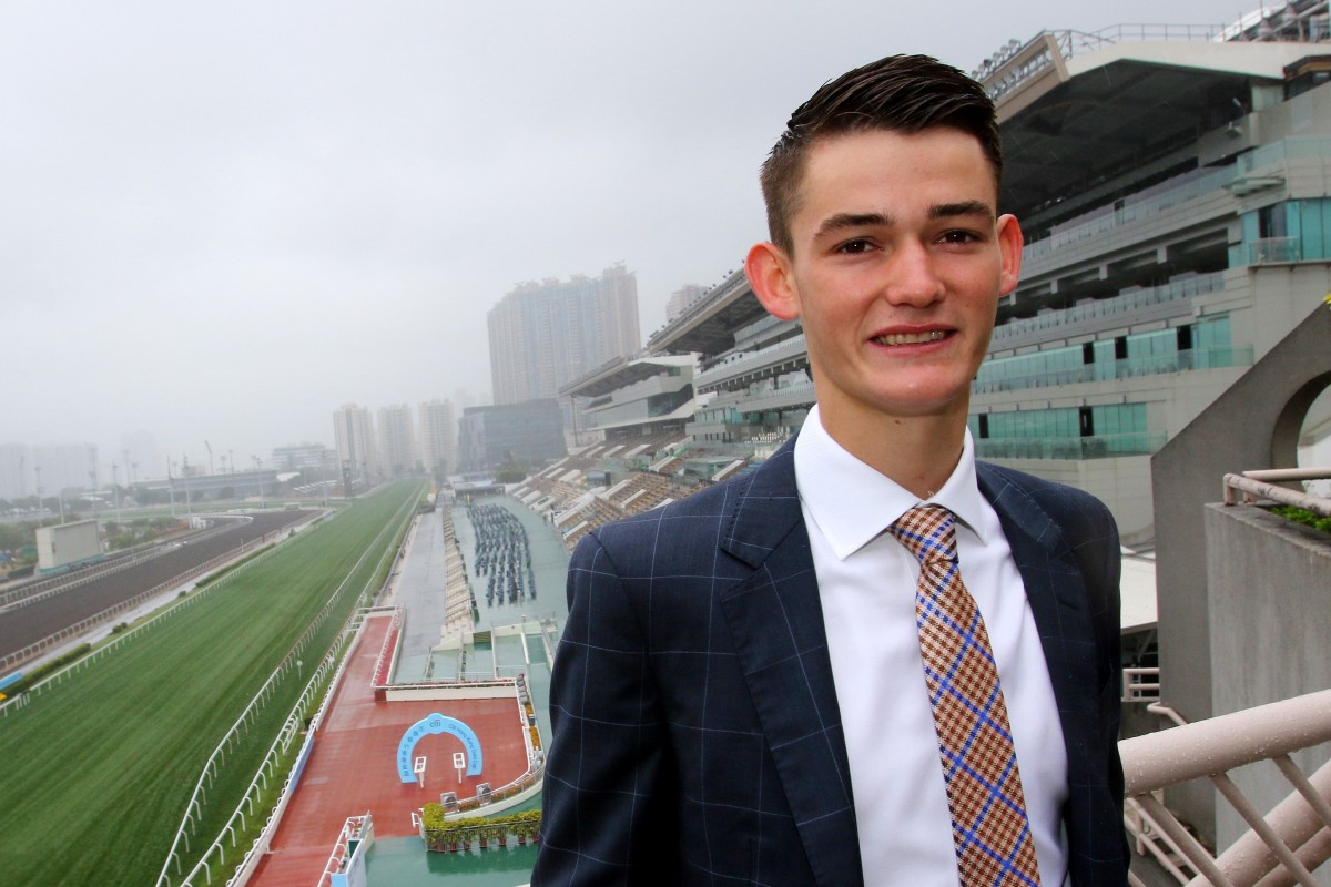Australian jockey Regan Bayliss in his new surrounding at Sha Tin. Photos: Kenneth Chan