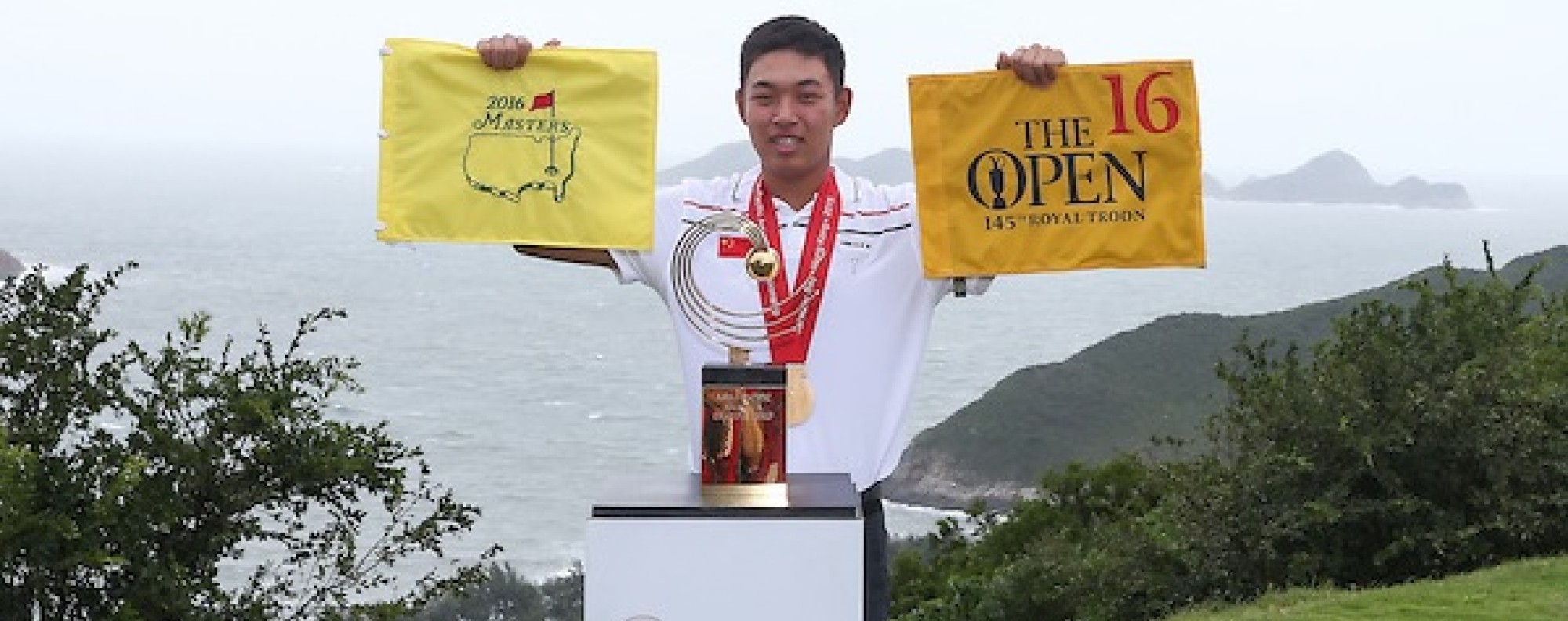 Chinese teen Jin Cheng Augusta-bound