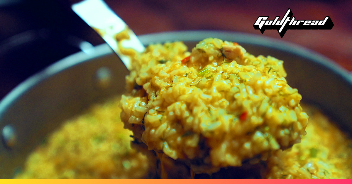 Chicken fennel porridge Chef’s Plate Ep. 2 Goldthread