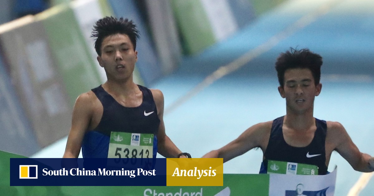 As Easy As 1 2 3 Chinese Runners Fill The Podium For Both - 