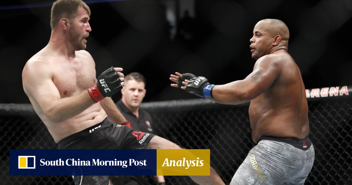 Daniel Cormier Stops Heavyweight Stipe Miocic To Claim Second Ufc Title Belts South China Morning Post