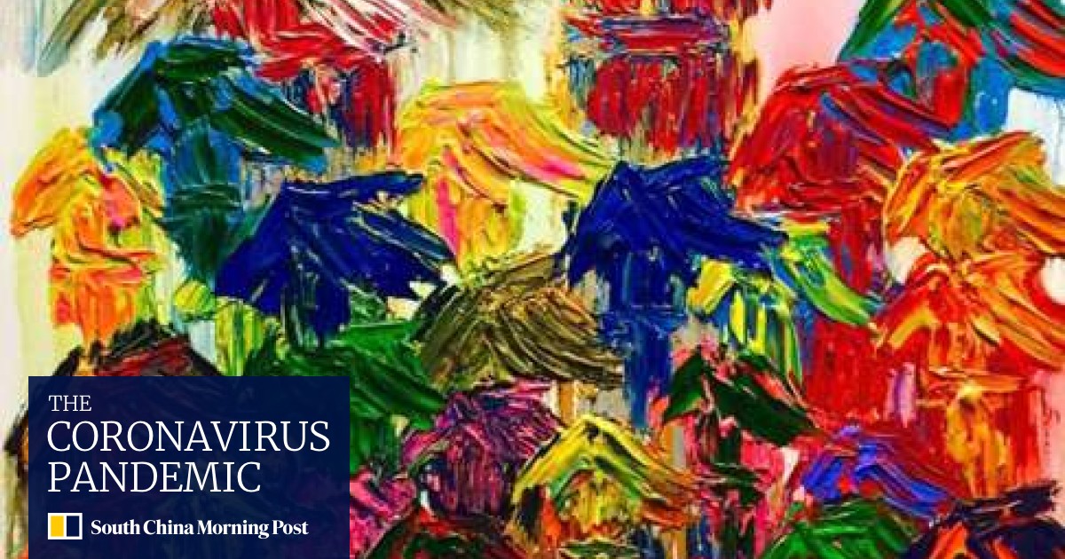 Hong Kong Finger Painting Ex Adman S Self Promotion Pays Dividends