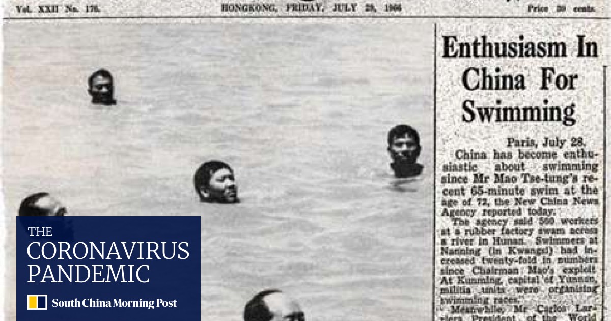 Chairman Mao S Historic Swim Glorified In China But Ridiculed By The Rest Of The World South China Morning Post