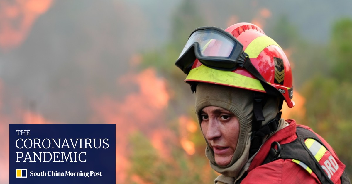 Nearly 3 000 Battle 80 Wildfires Blazing In Portugal South China