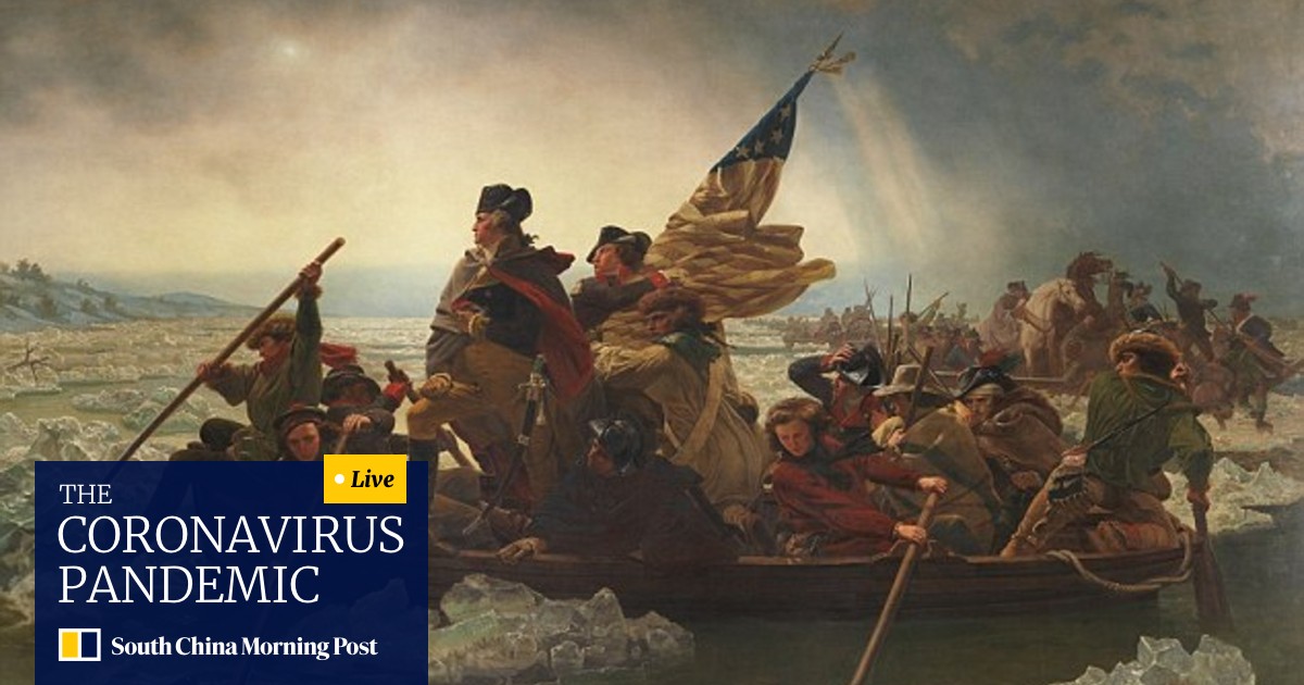 Painting Of Donald Trump Crossing The Swamp Makes A Splash On