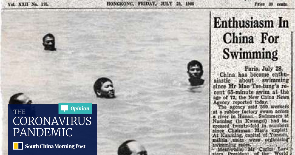 Chairman Mao S Historic Swim Glorified In China But Ridiculed By The Rest Of The World South China Morning Post