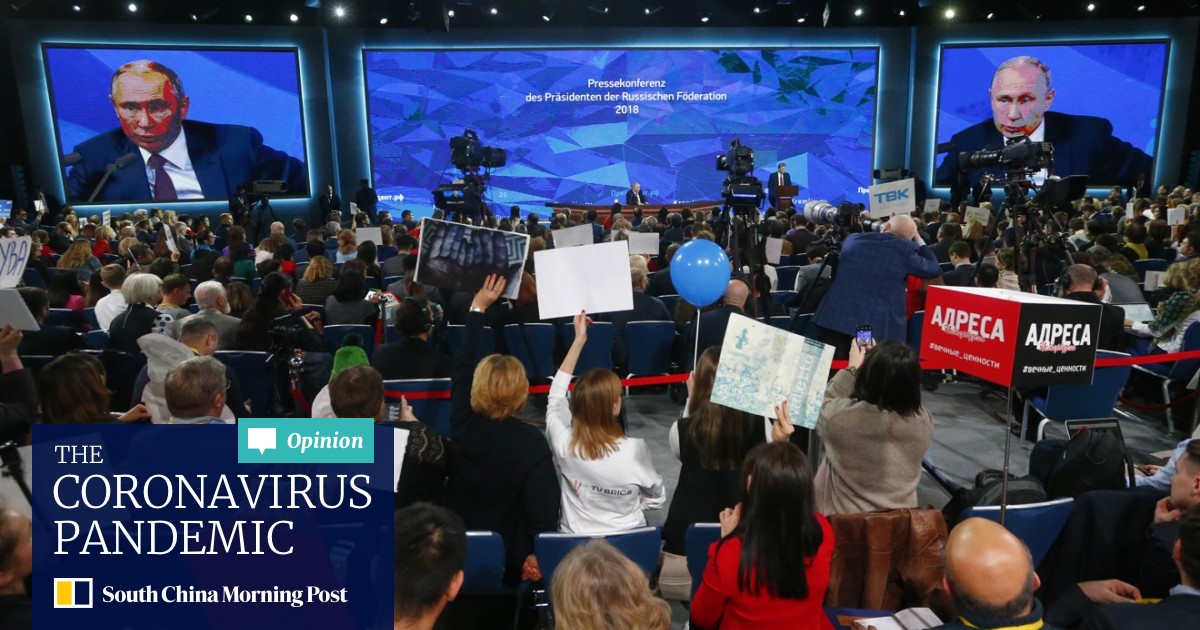 President Vladimir Putin Says The West Is Trying To Hold Back Powerful Russia South China Morning Post