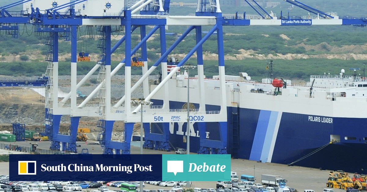 A Chinese Flag Flies Over Sri Lanka As China Extends Its Reach