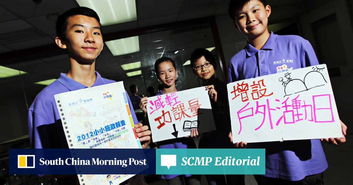 Children Exercise Their Right To Be Heard South China Morning Post