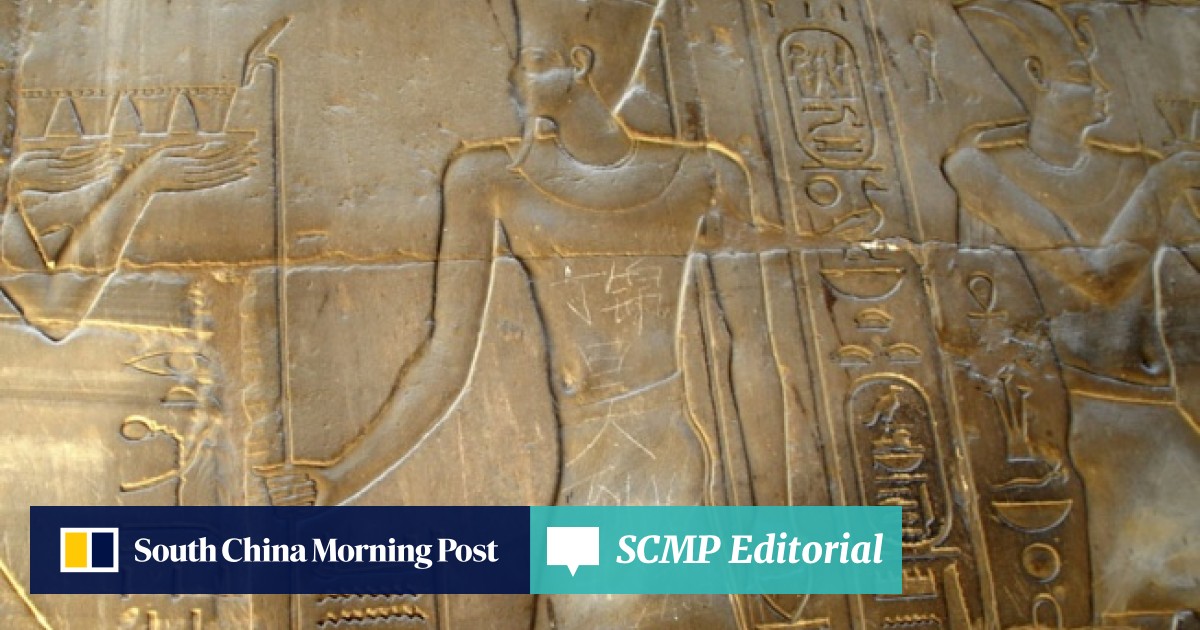 People S Daily S Anti American Rant Backfires As Chinese Teen Trashes Ancient Egyptian Temple South China Morning Post