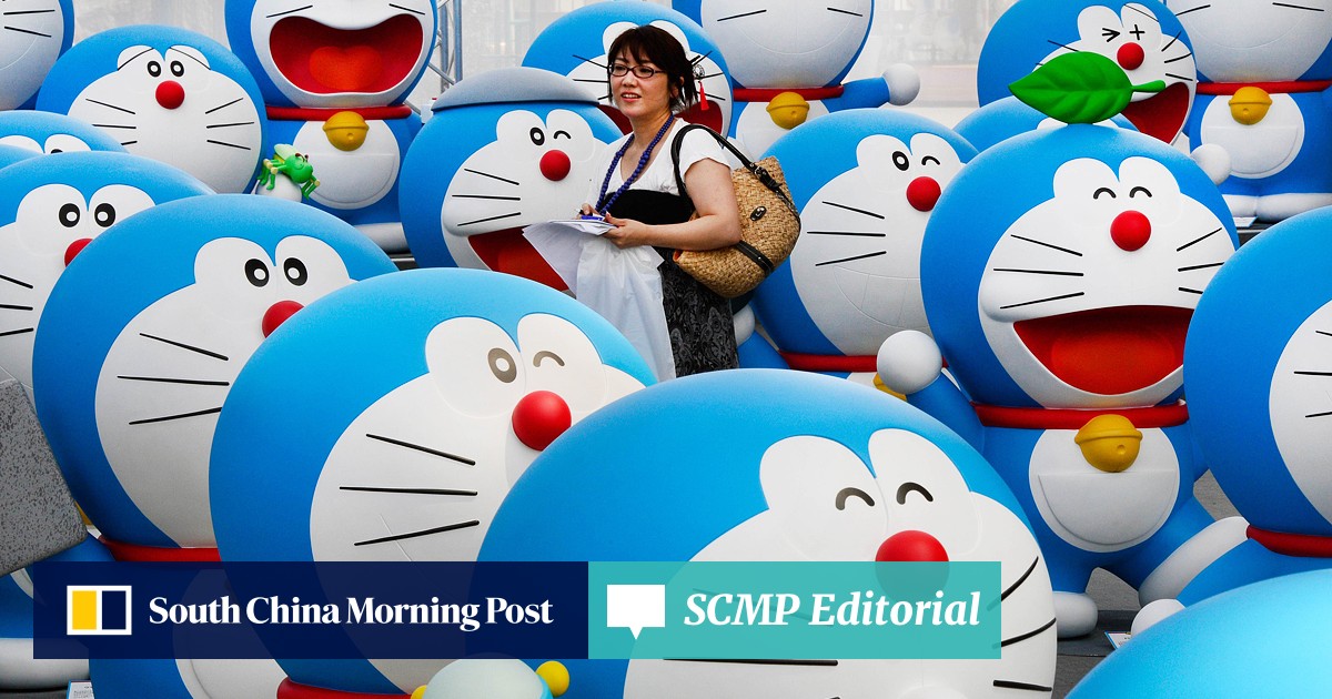 Beware The Chubby Blue Guy Chinese Dailies Warn Public Against Japan S Doraemon South China Morning Post Beware The Chubby Blue Guy Chinese Dailies Warn Public Against Japan S Doraemon South China Morning Post