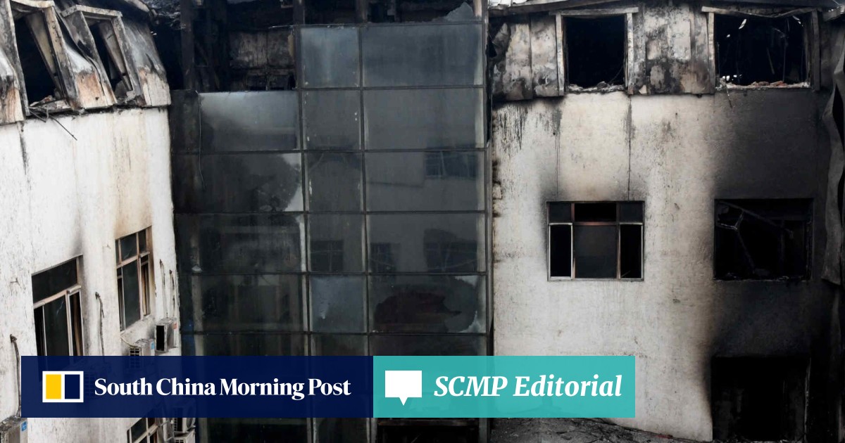 Harbin Hotel Where Fire Killed 19 Had Failed 5 Safety - 