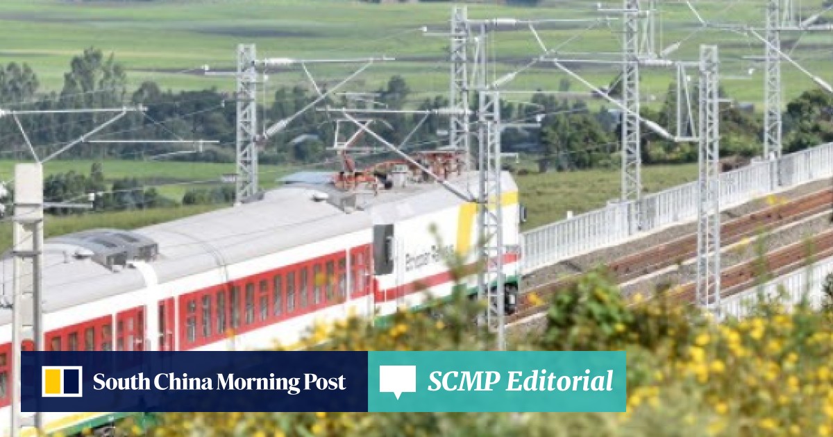 On Board The Chinese Built Ethiopia To Djibouti Train A