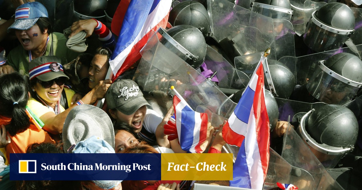 Anti Government Protesters Stage Mass Rally In Bangkok