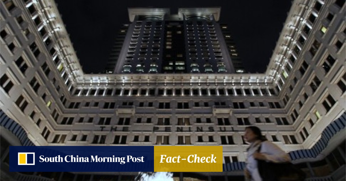 Alleged Hong Kong Triad Leader Punched In Face At Peninsula - 