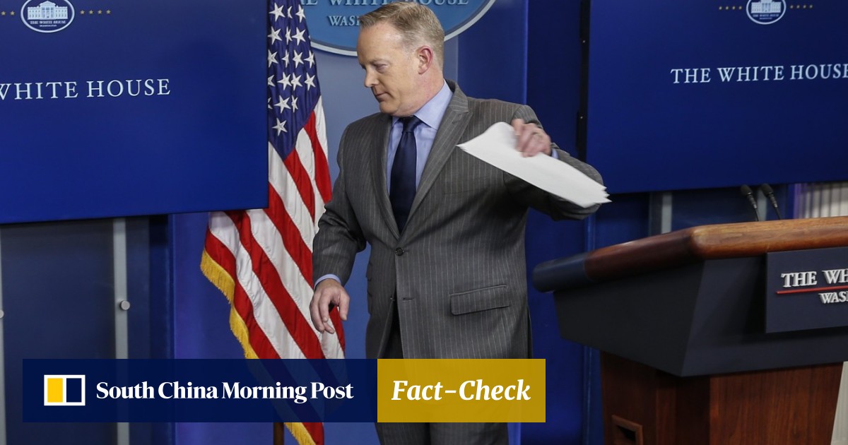 Sean Spicer Resigns As White House Secretary And Will Be Replaced By His Deputy Sarah Huckabee Sanders South China Morning Post