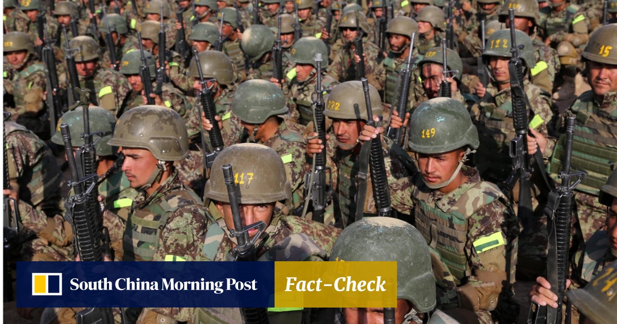 Report Shows 152 Afghan Trainees Have Gone Awol In Us Since War Against Taliban Began South China Morning Post