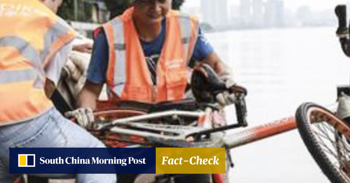 Chinese Bike Sharing Firms Pull 3 000 Bikes Out Of Rivers Vow To
