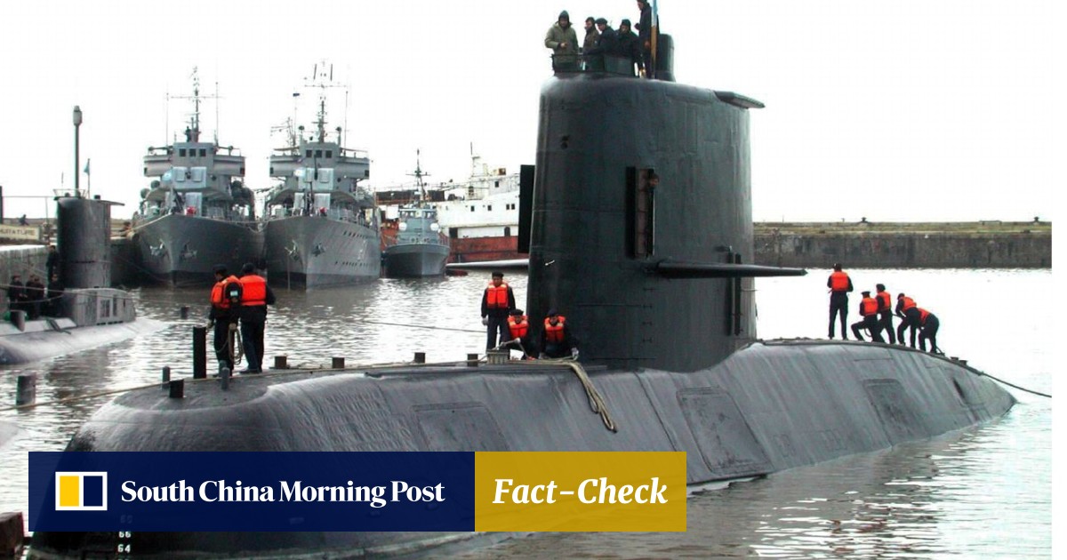 Haunting Photos Show Argentine Submarine Wreck In Its Atlantic Grave 800 Metres Deep South China Morning Post