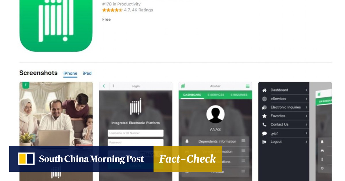 Saudi Arabia Defends Free Absher App That Allows Men To Spy On Wives South China Morning Post