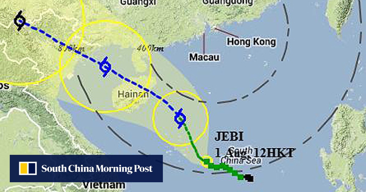 Storm signal No 3 raised in Hong Kong as Jebi nears Guangdong South