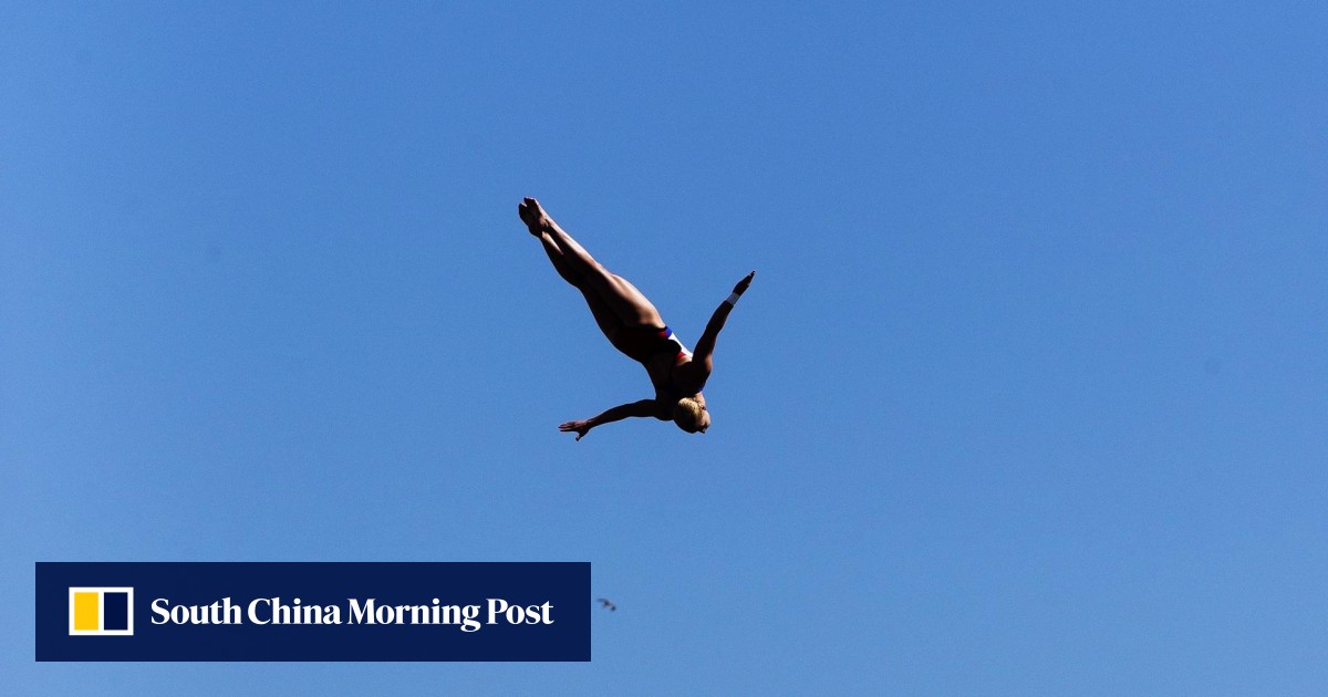How high diver Cesilie Carlton conquered her fears of heights to