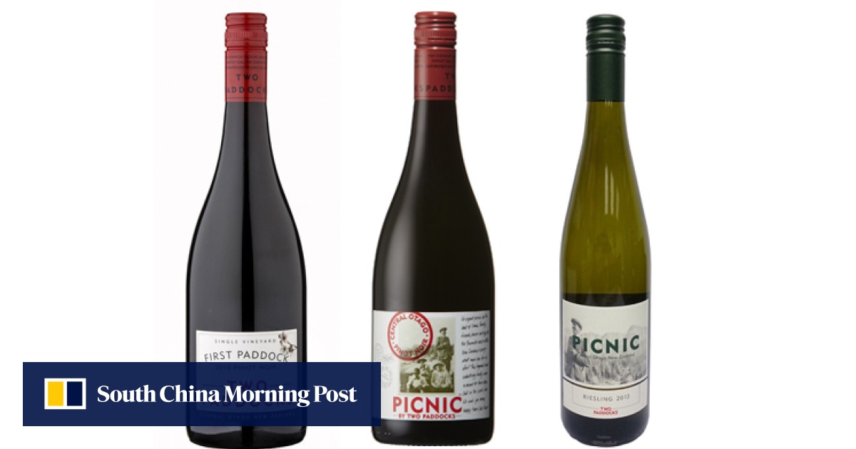 Wine tasting actor Sam Neill's Two Paddocks vineyard in Central Otago