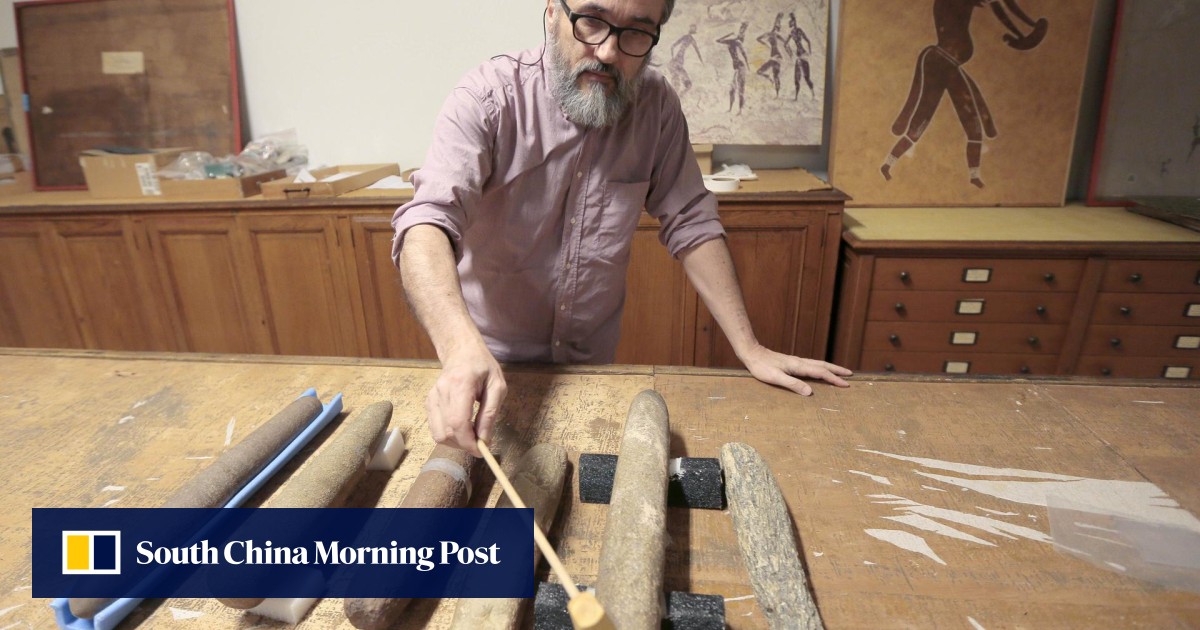 Prehistoric stone chimes thousands of years old to make music in Paris