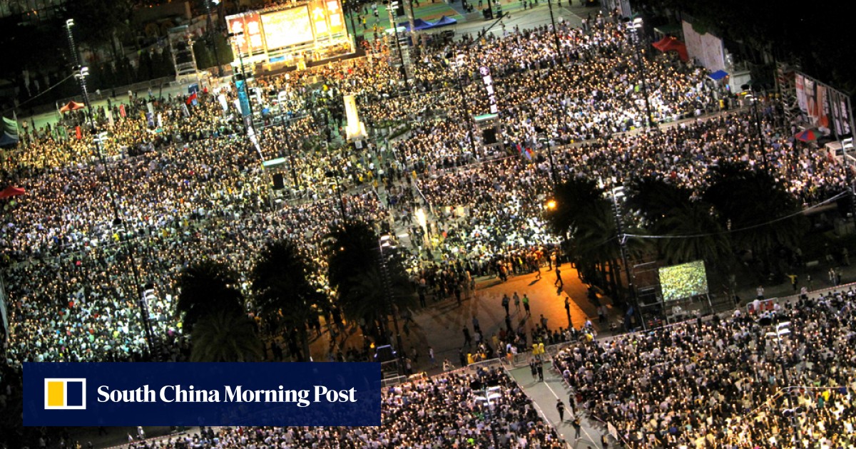 Organisers of Hong Kong's candlelight vigil for Tiananmen Square