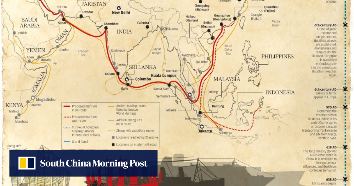 INFOGRAPHIC Silk road revival how the ancient route is enhancing China's trade ties South