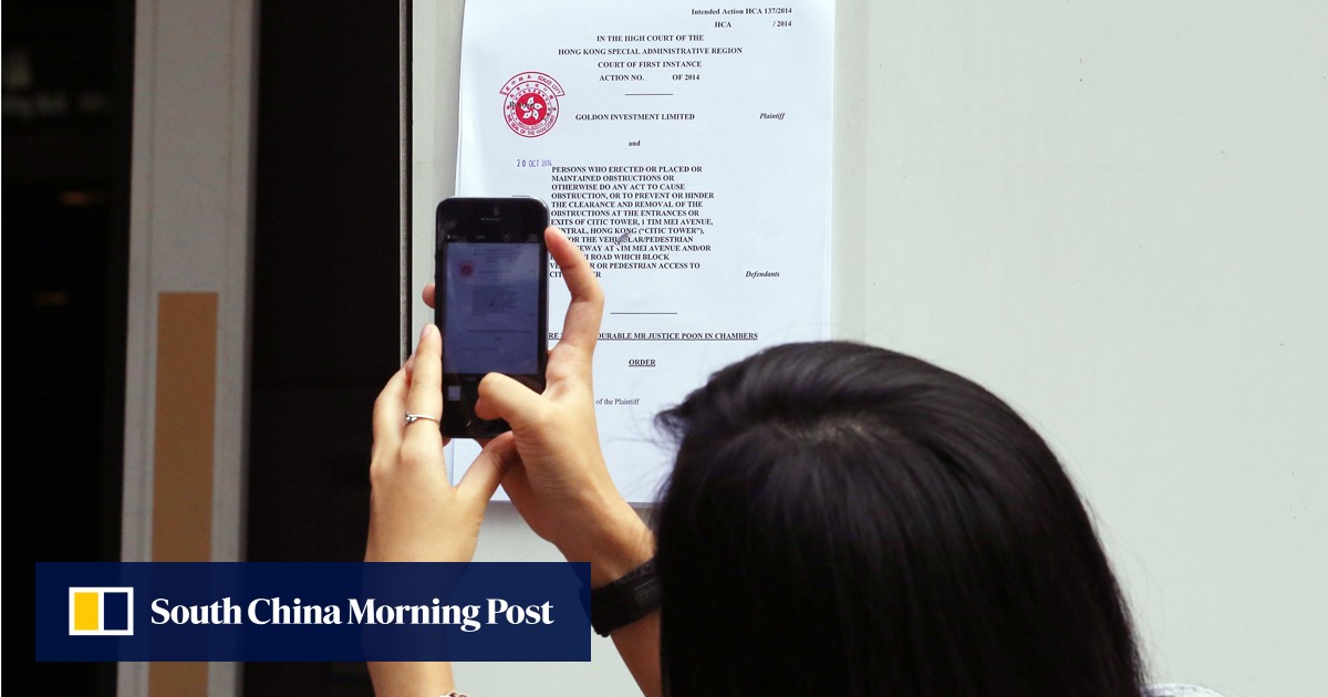 Protesters plan counter action against court injunctions to clear the
